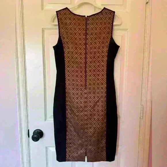 EUC Nic+Zoe women’s suit dress with flattering panels and zipper accent size 6 - Picture 2 of 4